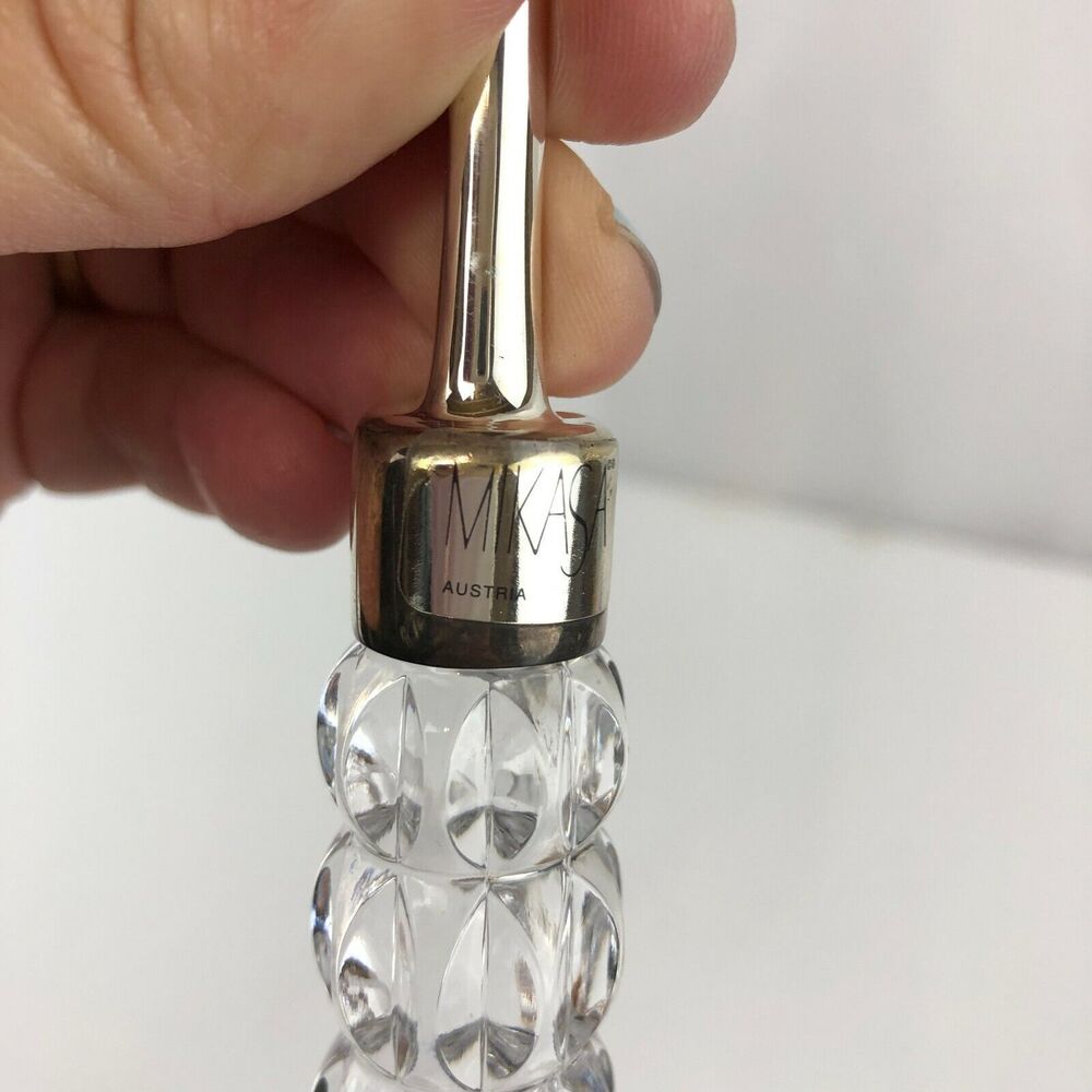 Mikasa Austria Glass & Metal Candle Snuffer
